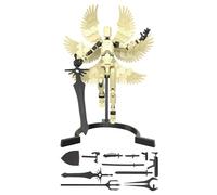 Genérico 3D Print Action Figure - 3D Printed Assembly Movable Action Figure | 17x2.8x14.3cm Extensive Decorative Multifunctional Articulated Robot with Multiple Joints, Assembly Girls Kids