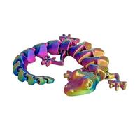 Genérico 3D Print Animals - Flexible Joint Articulated Lizard Model, Multi Joint Animal Toy for Boys Girls Play, Education Display Collecting Table Decoration Desk Shelf Figure Display