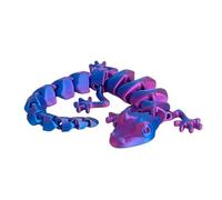 Genérico 3D Print Animals - Flexible Joint Articulated Lizard Model, Multi Joint Animal Toy for Boys Girls Play, Education Display Collecting Table Decoration Desk Shelf Figure Display