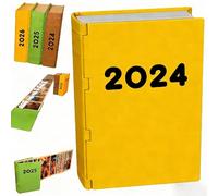 Genérico 3D-Printable Sliding Photo Album, The Memory Cascade: Hold 12 Standard 6×5” Photos Memory Book with Magnetic Closure, Expandable Yearly Photo Holder for Family Wedding Travel (Yellow, 2024)