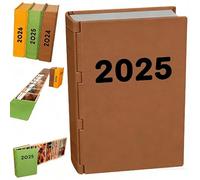 Genérico 3D-Printable Sliding Photo Album, The Memory Cascade: Hold 12 Standard 6×5” Photos Memory Book with Magnetic Closure, Expandable Yearly Photo Holder for Family Wedding Travel (Brown, 2025)