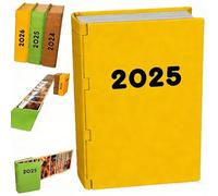Genérico 3D-Printable Sliding Photo Album, The Memory Cascade: Hold 12 Standard 6×5” Photos Memory Book with Magnetic Closure, Expandable Yearly Photo Holder for Family Wedding Travel (Yellow, 2025)