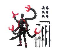Genérico 3D Printed Action Figure - Desktop Decoration Figure, Multi-Jointed Movable Models for Collectors Kids Fans Desk Bookshelf Nightstand Bedside Dressing Table