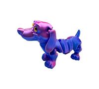 Genérico 3D Printed Animal Toy, Fidget Animal Figure, 4.02x2in Cute Realistic Design, Smooth Articulated Body, Detailed Collectible Display for Kids Bedrooms, Offices Desks, Room
