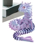 Genérico 3D Printed Articulated Dragon - 17.32 Inches Flexible Joints Fidget Toys | 3D Printing Flexible Articulated Dragon For Boys, Girls, Kids, Friends, Family, User-Friendly