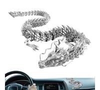 Genérico 3D Printed Articulated Dragon - 3D Printed Dragon Figurine,30cm Flexible and Fun Smooth Surrfaces Decoration Supplies For Cars, Homes, Offices, and Fish