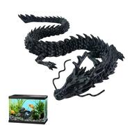 Genérico 3D Printed Articulated Dragon - 3D Printed Dragon Figurine,30cm Flexible and Fun Smooth Surrfaces Decoration Supplies For Cars, Homes, Offices, and Fish