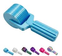 Genérico 3D Printed Diamond Painting Roller Tool, DIY Diamond Art Roller for Rhinestone Embroidery, for Rhinestone Embroidery Easy Grip Hand Detachable Tools (Lila)