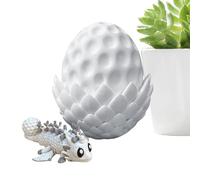 Genérico 3D Printed Dragon - Egg Articulated Wings Desk Toy | Fidget Stress Relief Figure Fantasy Decorative Sculpture for Home, Office Desk, Bookshelf, Travel, Holiday or Sports Enthusiasts