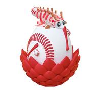 Genérico 3D Printed Dragon - Egg Articulated Wings Desk Toy | Fidget Stress Relief Figure Fantasy Decorative Sculpture for Home, Office Desk, Bookshelf, Travel, Holiday or Sports Enthusiasts
