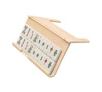 Genérico 3D Printed Mahjong Holder, Under Mat Card Stand, Slide In Table Game Accessory with Secure Design, Portable Support Tool with Strong Build, Mahjong Play Organizer for Travel Use