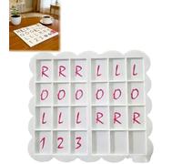 Genérico 3D Printed Mahjong Solo Practice Board, Portable Tile Pattern Learning & Strategy Practice Boards, Compact Mahjong Learning Tools for Beginners & Enthusiasts