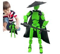 Genérico 3D Printed Movable Robot,Articulated Figure Robot, Movable 3D Printed Mannequin Toys | Unique Collectibles, Posable Figure, Sensory Toy for Kids Teens Adults