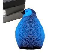 Genérico 3D Printed Penguin Toy, Glowing Animal Collectible, Realistic Design For Kids and Home Decor, Smooth, Penguin Figurine Set, Desktop Counter Bedside Bookshelf Display
