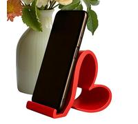 Genérico 3D Printed Phone Stand, Non Slip Dock, Stable Cradle Holder with Decorative Design, Portable Utility with Compact Build, Desk Accessory, Tech Supply for Office Bedside Study Kitchen Home