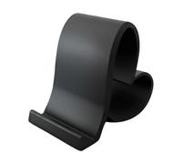 Genérico 3D Printed Phone Stand, Non Slip Dock, Stable Cradle Holder with Decorative Design, Portable Utility with Compact Build, Desk Accessory, Tech Supply for Office Bedside Study Kitchen Home