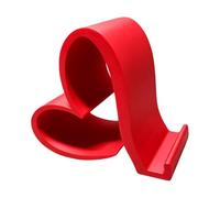 Genérico 3D Printed Phone Stand - Non Slip Stable Decorative Cradle Dock Cellphone Holder, Modern Desktop Phone Support Stand, Adjustable Viewing Angle Holder, Study Kitchen Home Use Phones Organizer
