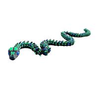 Genérico 3D Printed Snake, Articulated Snake Toy, Realistic Flexible Design for Kids, Teens, Adults, Easter Basket Stuffer, Birthday Desk Decoration, Home Shelf Decorations Display