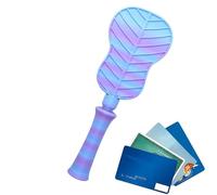 Genérico 3D Printed Telescopic Card Wand with Tap-to-Pay Function | 12-15 Inch Retractable Credit Card Holder | Magic Style Contactless Payment Accessory | Unique Rainbow Color Novelty Gift