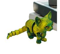 Genérico 3D Printed Toys, Flexible Cat Model, 4,8 x 3,94 in Fantasy Play Figures, Jointed Design Dynamic, Posing Decorative Fun for One Size, Kids Play Figures, Adults, Home Decor