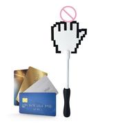 Genérico 3D Printed Wand, Funny Payment Tool, 6x2 Inches Card Holder with Finger Grip, Lightweight Debit Wand, Novelty Accessory with Creative Design, Shopping Utility For Bus and Subway