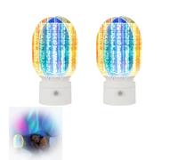 Genérico 3D Rotating Aurora Night Light, Rechargeable and Dimmable 360° RGB Galaxy Projector, Multi-Color Changing Mood Lamp for Home, Office, or Romantic Ambient Decor (white,1PCS)