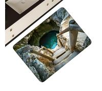 Genérico 3D Rug Non-Slip, Quick-Dry Velvet Mat, Area Rug with Optical Illusion Design, Floor Rugs with Soft Plush Texture, Velvet Mat with Sturdy Backing, 3D Rugs for Home Bedroom