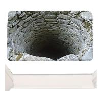 Genérico 3D Rugs Optical Illusion - Bottomless Hole Non-Slip Mat | Absorbent Carpet with Home Functions, Kitchen Rug with Laundry Room Usage, Entryway Accent, Dorm Floor Mat for Hallway Decoration