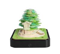 Genérico 3D Sticky Notes, Tree House Design Planner Notes With Cover