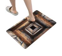 Genérico 3D Teppich Optische Täuschung - 40 X 60 Zentimeter Rutschfeste Eingangsmatte - 3D Optik Türvorleger | Für Küche Bad Flur Wohnzimmer Deko Türbereich Halloween Dekoration