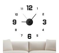 Genérico 3D Wall Watch - 40cm Frameless Wall Clock | Silent Non-Ticking Modern Style Clock | Battery Operated Clocks For Living Room Bedroom Hotel Walls Decoration, Bedroom Home Decorations