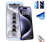 Genérico 3Pack Arctiqo 3-in-1 Tempered Glass Screen Protector, HD Clear Anti-Scratch Auto Dust-Elimination without Bubbles, for iPhone 17/16/15/14/13 Series (HD,For 13 Pro)