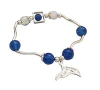 Genérico 4 4 pulseras conjuntos de anillos pulsera pura plata piezas estrella de espiritualidad talismán para varios pulsera natural para hombres joyas, talla única, Zinc alloy, No es una piedra