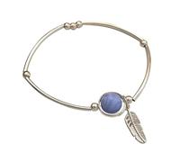 Genérico 4 4 pulseras conjuntos de anillos pulsera pura plata piezas estrella de espiritualidad talismán para varios pulsera natural para hombres joyas, talla única, Zinc alloy, No es una piedra