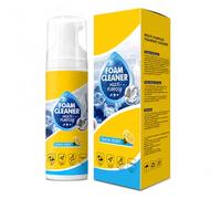 Genérico 4 en 1 Limpiador Tapicería Asientos Coche, 150ML Limpiador Interiores Coche Spray, Limpiadors Enzimático Espuma Larga Duración para Coches, Limpiadors Enzimático Espuma Multiusos Cocina