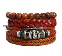 Genérico 4 hombres pulsera pequeña y joyería moda traje pulsera Diy combinación joyería junco pulsera pulsera pulsera, talla única, other, No Gemstone