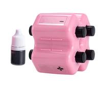 Genérico 4-in-1 Math Roller, Digital Stamp Tool, 3.54x3.54x3.54 Inches Practice Stamp with Fill-in Feature, Learning Accessory with Sturdy Build, Educational Gadget for Addition and Subtraction