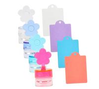 Genérico 4 Juegos kit de decoración de uñas pegamento plantillas de uñas bolígrafo stamping para uñas alicate cortauñas herramienta de arte de uñas sello de manicura francesa gel de sílice