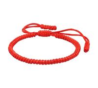 Genérico 4 Mensajes Pulsera Joyería Adjustable Woven Rope Knot Pulseras para hombre mujer elástica hombre Conjuntos pulsera, talla única, Nankan Wire, No es una piedra preciosa