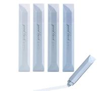 Genérico 4 Pcs Double Sided Tape Pens,Aesthetic Smooth Pull Out Tapes,Multipurpose Journaling Supplies for Scrapbooking,Gift Wrapping,Photo Mounting,School Office & Crafts (Blue)