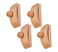 Generico | 4-Piece Clips Display Mount - Rug Clips Wall Mount | For Carpet R Delivers Strong Holding Poweug Fabric Drywall Bedroom Living Room Apartment Office Dorm