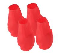Genérico 4 Piezas Cubiertas de Zapatos para Mascotas Juguetes para Perros Juguetes Duros para Perros Dog Shoes slipstops Zapatos Antideslizantes para Perros Botas para Perros al Aire Libre