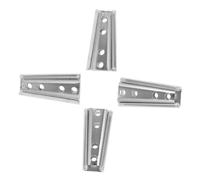 Genérico 4 Piezas De Herrajes De Extensión para Patas De Sofá Conectores para Marco De Sofá Material De Hierro Gran Capacidad De Carga