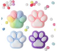 Genérico 4 Piezas de Juguete Pata de Gato, Pata Gigante, Juguetes antiestrés, Juguetes para aliviar la ansiedad, Juguete Lindo para niños y Adultos