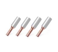 Genérico 4 piezas GTLA-10/16/25/35/50/70 10-70 mm2 Terminal de caja de medidor eléctrico Conector de cable de aluminio y cobre Terminal de conexión de clavija de cable(10mm2)