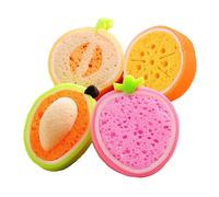 Genérico 4 Piezas hermosa herramienta de baño esponja baño esponja de s divertidas novedad de ducha corporal s de herramienta de para