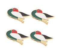 Genérico 4 Piezas Insignia de broche sombrero palestino Broche del Partido Palestino alfiler del líbano pin del botón de la bandera del líbano llavero palestina Pines de Palestina aleación