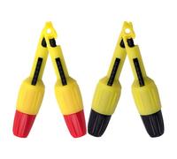 Genérico 4 Piezas Sonda de Prueba de Aislamiento para Automoción Punta de Aguja Flexible E Interface de 2mm, Herramienta Profesional para Reparación de Cables y Multímetro
