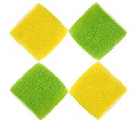 Genérico 4 Rollos De Cinta Adhesiva De Color Cinta Adhesiva Colorida Bandas Elásticas Para Ejercicio Cinta Protectora De Mango Tela No Tejida