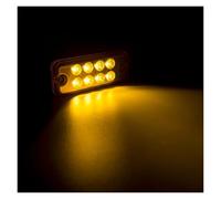 Genérico 4 Uds 12V 24V luz LED posición lateral lámpara señal giro para camión remolque caravana sellado impermeable liquidación Luz Izquierda(Amarillo)